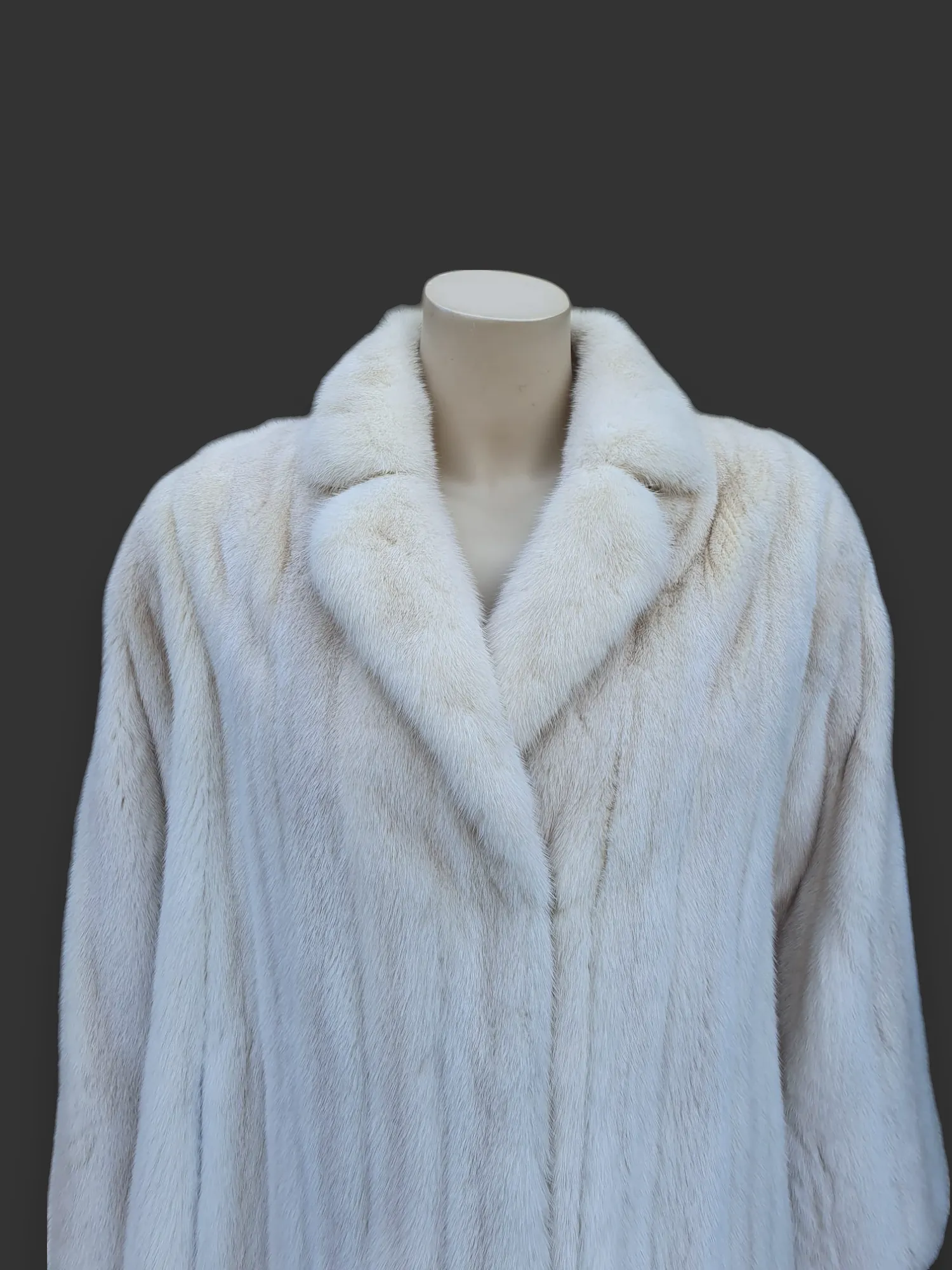 Vintage Tourmaline Mink Coat -Medium