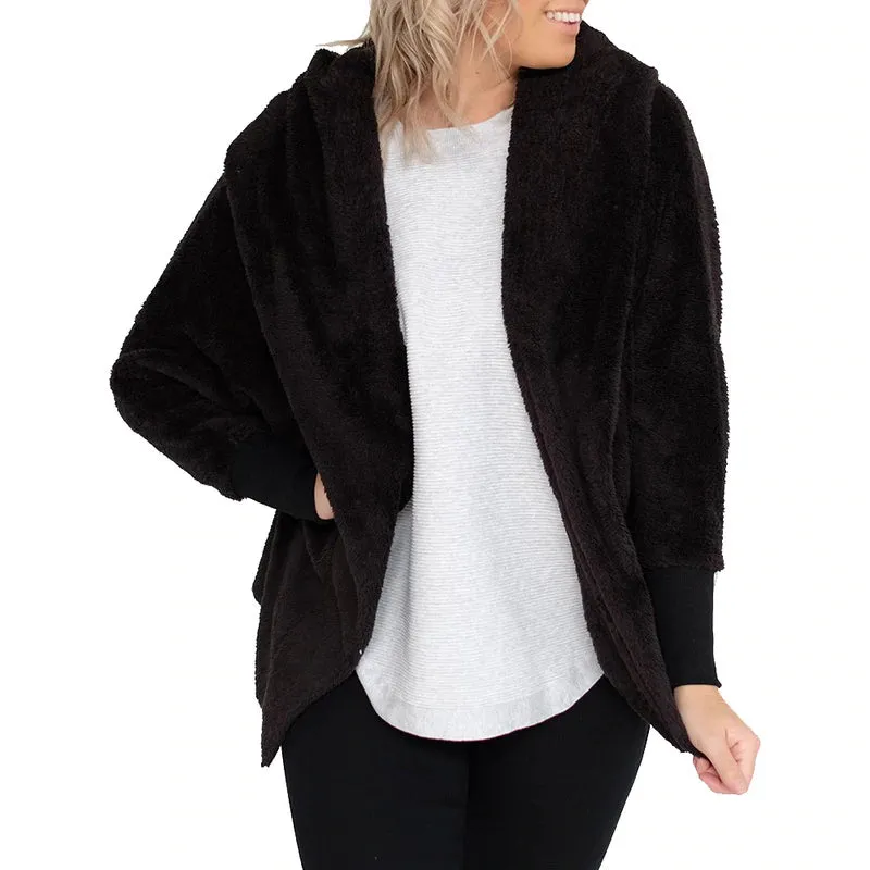 Women's Autumn/Winter Fur Cardigan With Long Sleeves