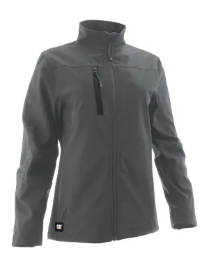 Women's Grid Fleece Bonded Softshell Jacket