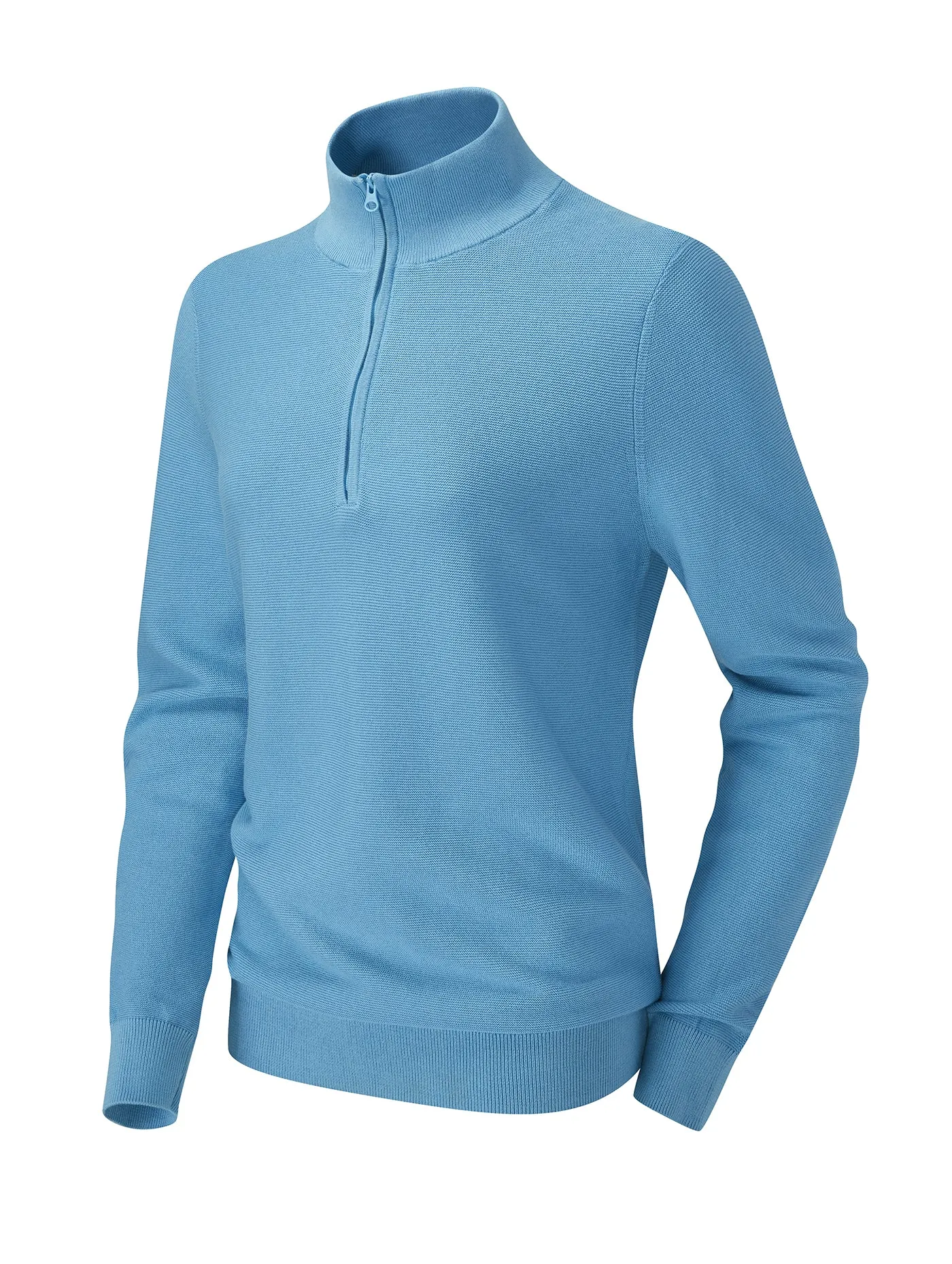 Women's Hendy Micro Waffle Half Zip Jumper