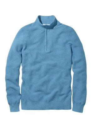 Women's Hendy Micro Waffle Half Zip Jumper