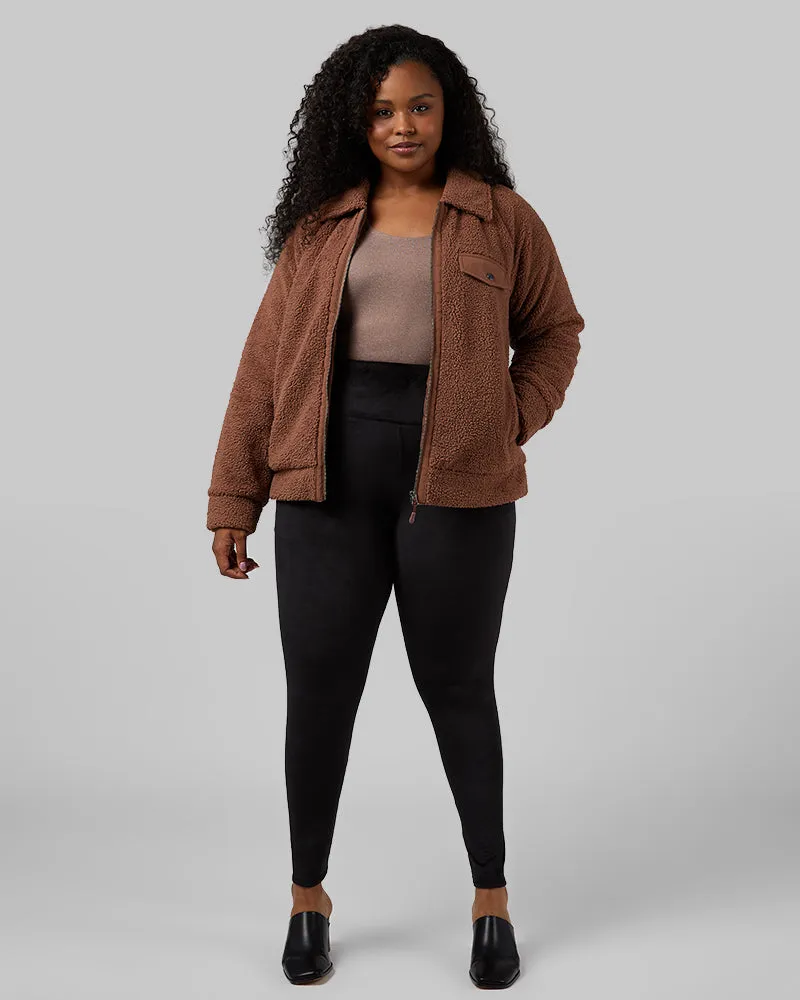 WOMEN'S TEDDY SHERPA JACKET