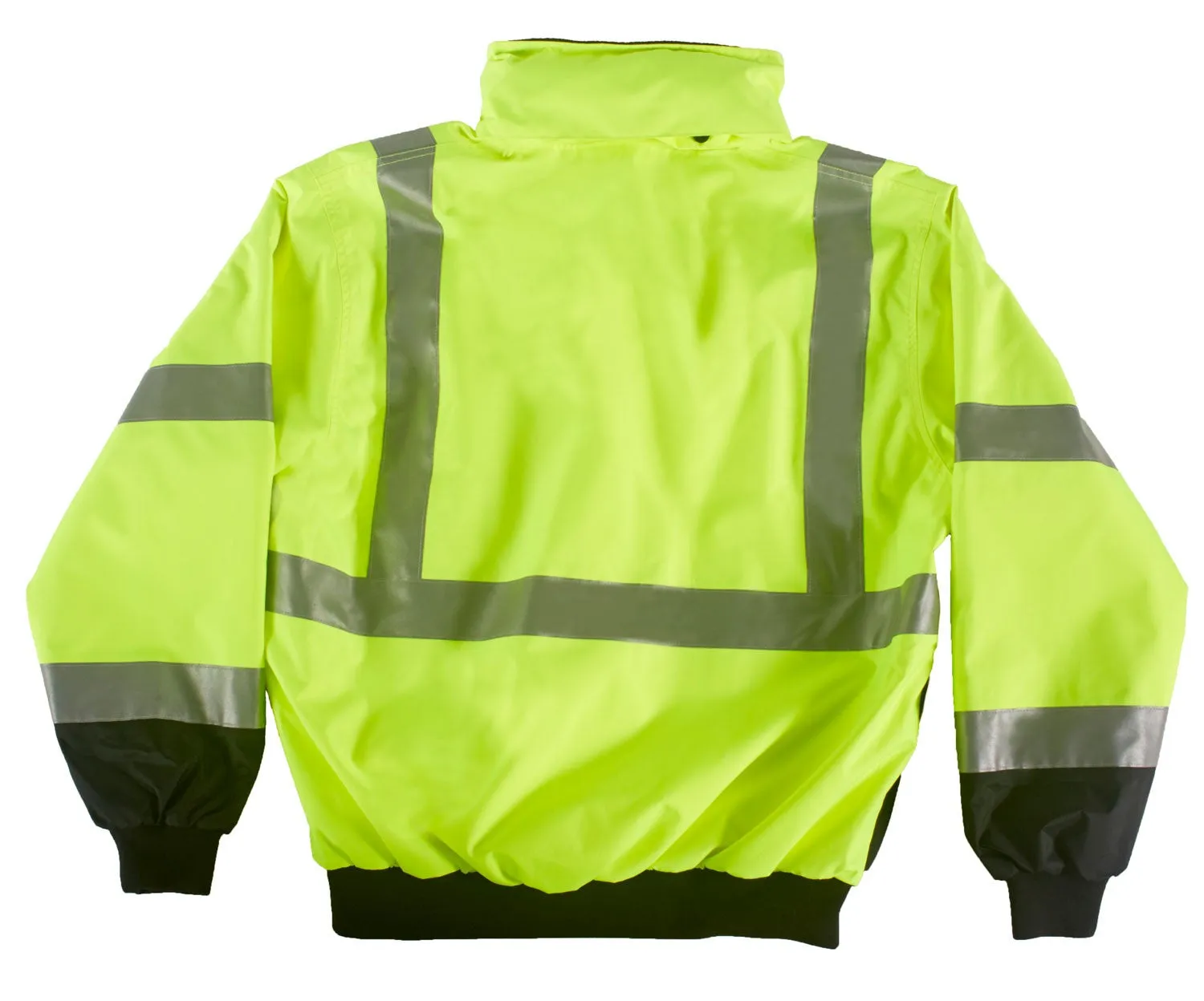 Xtreme Visibility XTREME BETTER BOMBER JACKET - YELLOW & BLACK